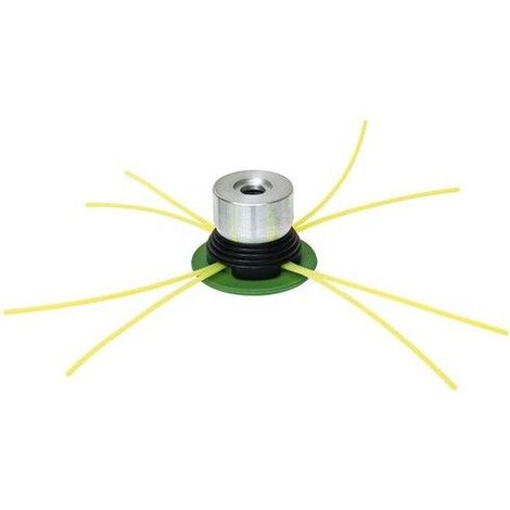 Papillon – Tête de débroussailleuse aluminium multi-lignes – Compatible avec débroussailleuses universelles – Coupe efficace pour herbes et broussailles (1/3)