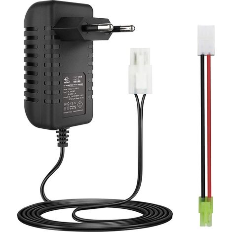 Intelligent 7.2V 8.4V 9.6V Chargeur pour 2-10S Batterie de Voiture RC Compatible avec connecteur Tamiya et Mini Tamiya 【Ne Convient Pas au Batterie】 (1/5)
