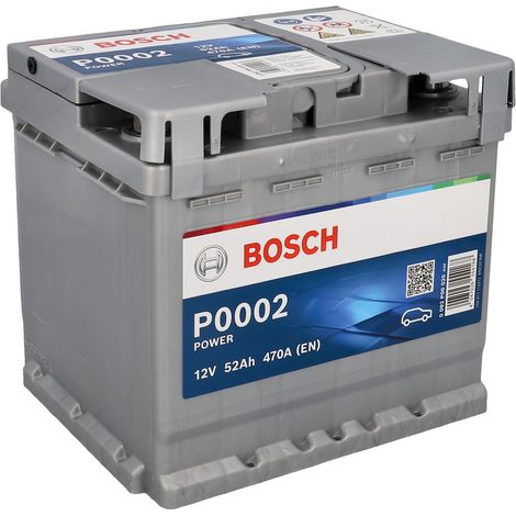 BOSCH Batterie PowerLine SLI 52Ah/470A