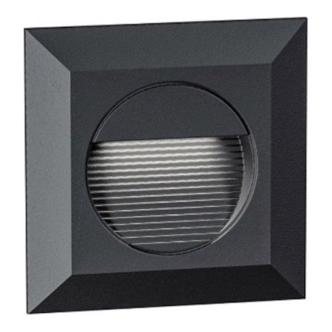 Segnapasso incasso gea led ges2121 led ip65 moderno faretto, tonalità luce 3000°k (luce calda)