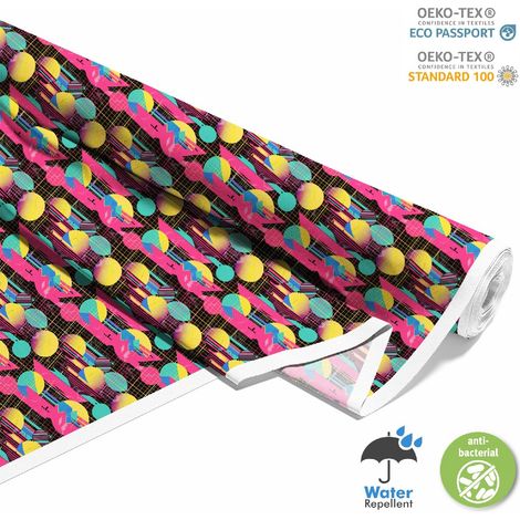 Dekorativer Outdoor-Stoff Oxford - Geometrisches Motiv I DX3157 (1/5)