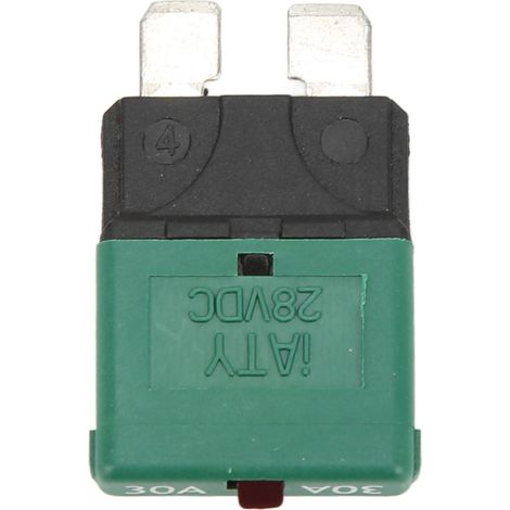 Disjoncteur 30A 28V DC Universel Voiture Bateau Yacht, Réarmement Auto/Manuel, Basse Tension (1/5)