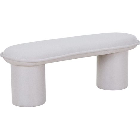 Panca in tessuto Beige - ELAMIU