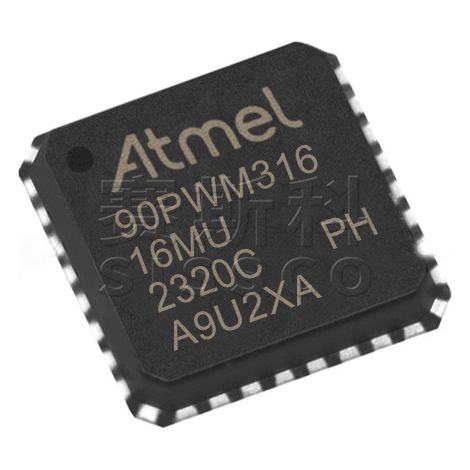 Electronic components AT90PWM316-16MU AT90USB162-16AU (5 units of each)