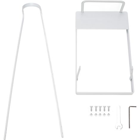 Ortviai Support mural pour aspirateur Dyson V6/V7/V8/V10 en acier au carbone, sans perçage, design moderne (1/5)