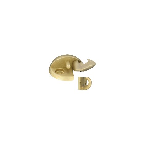 Tirard – Boîtier récepteur en bronze d'aluminium Ø 80 mm – Crochet d'articulation pour scellement au sol – Accessoire motorisation portail (1/2)