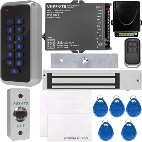 Système de contrôle d'accès de Porte extérieure de Serrure électromagnétique de Force de préhension de 280kg (1/5)
