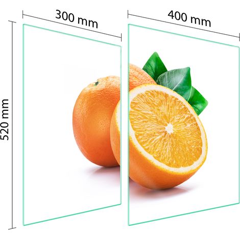 GLASSCHUTZPLATTE FÜR HERD 70x52 FRUIT (1/5)