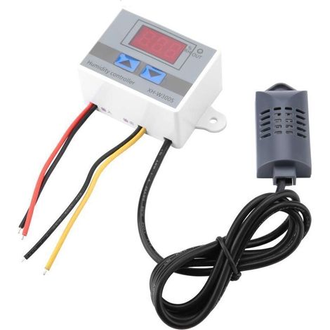 XHW3005 Humidité Hygrostat 230v Capteur Hygromètre Numérique Commutateur Contrôleur 0 à 99% R(220V) (1/4)