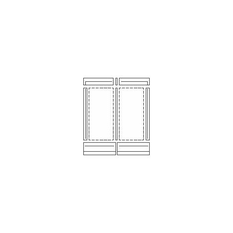 Vaillant Modulo base telaio ad incasso collettore verticale, affiancato, 0020055196