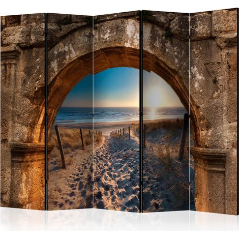 Paravento - Arch and Beach II [Room Dividers] - 225x172 (1/4)