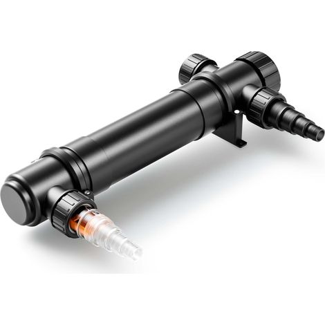SunSun CUV-136 Clarificador de estanque 4500 l/h / 36 W UVC esterilizador para filtro y bomba purificador con lámpara UV filtro de luz para control de algas