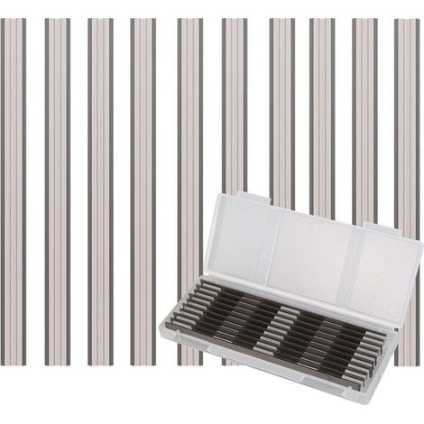 10 Pièces Ensemble de Rabot Electrique Lame, 82x5.5x1.1mm, pour Rabots Makita, Black & Decker, Bosch, DeWalt et Elu (1/4)