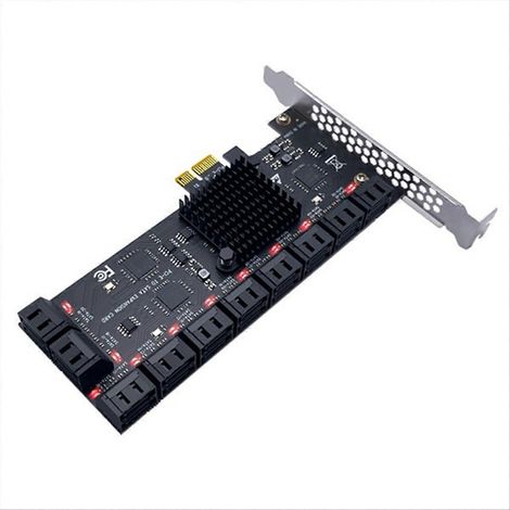 PCIe 3.0-Karte mit 20 Ports, PCIe-zu-Controller-Erweiterungskarte, kompatibel mit 3.0-Geräten (1/5)