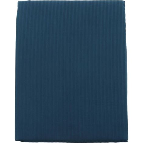 Housse de couette Satin de coton VERSATIN - marine - 220x240 (1/2)