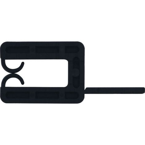 TRIUSO Rondelles 6 mm, 40 pièces, noires - KUS6