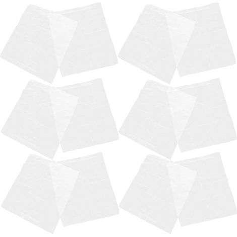 12 Stück Klimaanlagen Sieb aus Pet Papier Weiß Luftreinigend et Allergikerfreundlich Geeignet (1/5)