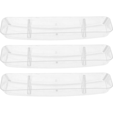 3 Pièces Récupérateur d'Huile Rectangulaire pour Hotte de Cuisine, Collecteur de Graisse