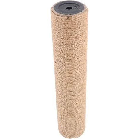 Robusto tiragraffi per gatti in sisal naturale, diametro 40 cm, altezza 8 cm (1/5)