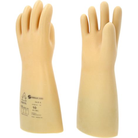 KS TOOLS Gant de protection pour électricien à isolation protectrice, taille 10, classe 4, blanc ( 117.0063 ) (1/4)