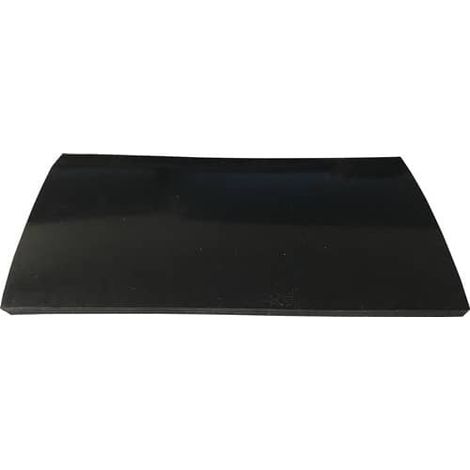 Gummiplatte B.1,4m L.10m D.3mm schwarz EPDM/SBR m.Gewebeeinlage