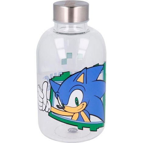 Bottiglia di vetro per bevande Sonic The Hedgehog da 620 ml
