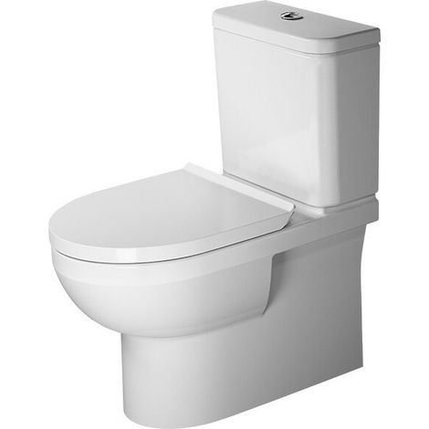 WC sur pied DURASTYLE BASIC rimless ti 365x650mm sortie Vario we