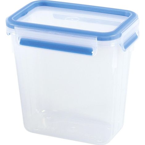 Frischhaltedose Clip & Close 1,6l transparent/blau Kunststoff