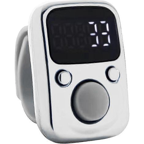 Mini-Fingerzähler mit LED-Digitalanzeige und beleuchtetem Zähler.