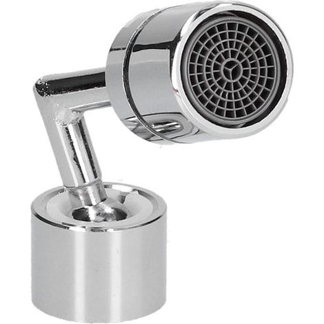 Pulvérisateur de robinet universel, buse de filtre de robinet rotative à 720 ° pour la maison et le Restaurant, filetage femelle argenté de 22mm