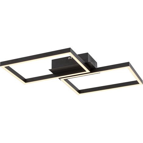 Plafoniera LED 40W RGB dimmerabile nera Rabalux 71032 (1/5)