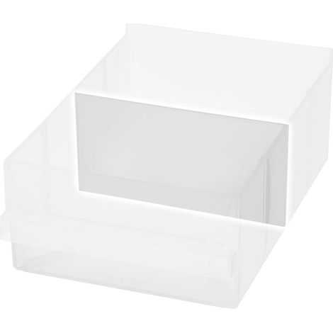 raaco 250-02 Divisore per cassetto (L x A x P) 154 x 80 x 3.2 mm Contenuto 12 pz.