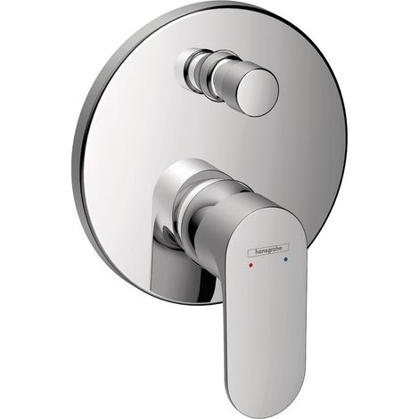 hansgrohe Fertigmontageset Rebris S UP-WA.-EHM, 2 Verb, m i Sich.Kombi, chr (1/10)