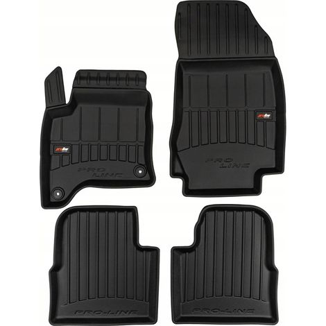 Alfombrillas de goma y tapetes para puertas Citroën C4 3 Hybrid a partir de 2024 - 3D TRAUGH
