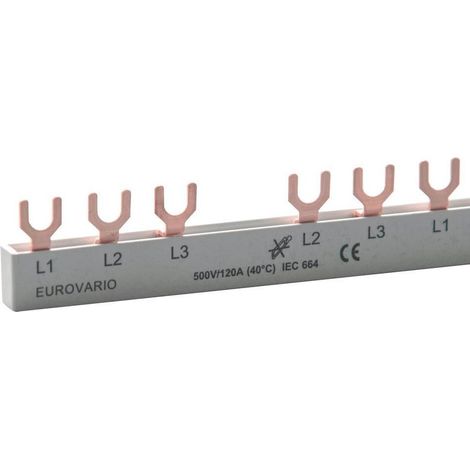 DOEPKE Phasenschiene EV-S G 3/N.8.120 3-polig 12 TE 63 A (1/5)