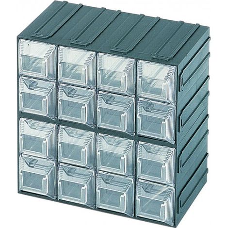 4PZ CASSETTIERA TERRY "VISION 12" A 16 SCOMPARTI