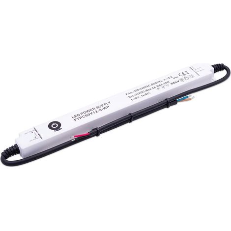 GLP FTPC60V12-S-WP LED Netzteil extrem flach für Möbeleinbau 60W 12V 5A IP66 Schaltnetzteil CV