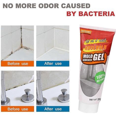 Gel anti-moisissures pour la maison - Nettoyant anti-moisissures pour carrelage et parois de piscine (1/5)