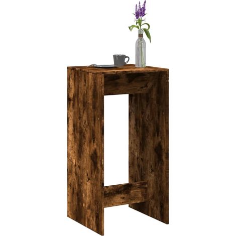 Bartisch Räuchereiche 51x50x103,5 cm Holzwerkstoff