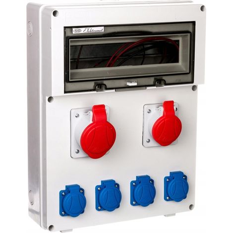 Elektromet  Tableau électrique RSE-05 - 14 modules - IP54 - Sécurisé et fiable - Idéal chantier