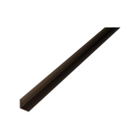 PROFILO ANGOLARE 15X15X1000MM ALLUMINIO ANODIZZATO BRONZO