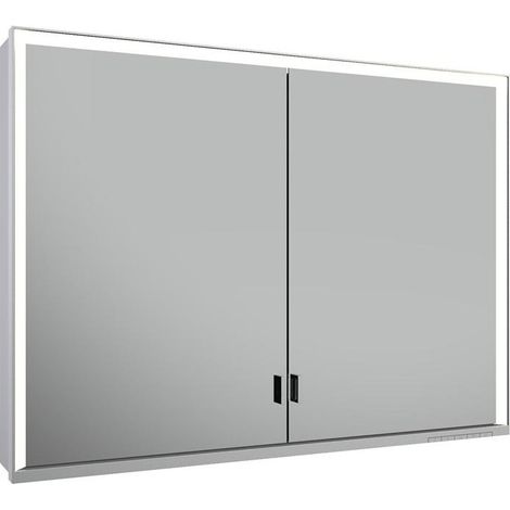 KEUCO Royal Lumos Spiegelschrank Wandvorbau 2-türig, lange Tür, (1/4)
