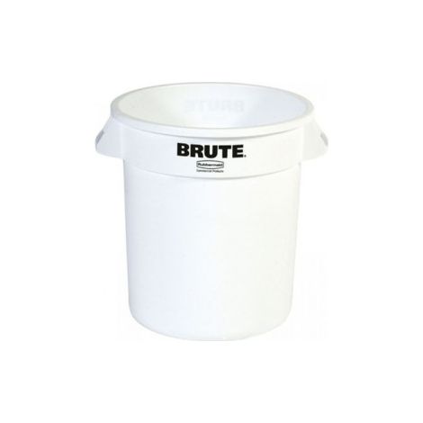 Fût polyvalent blanc 38 l PE D. extérieur 400xH435 mm RUBBERMAID