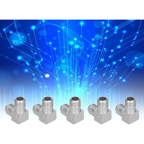 Coude 1/41/4 en fer, sans huile, ultra-silencieux, ultra-pratique, ultra-durable, aimant permanent, accessoires pour compresseur d'air à fréquence variable, matériau zinc (1/5)