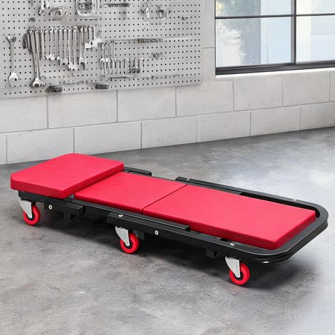 Chariot de visite 2 en 1 pliable 101,5 x 40 x 13,5 cm (1/5)