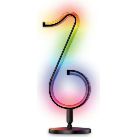 AJE-MELODY RGB lampe bureau noir LED 35 cm (1/3)