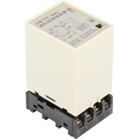 Relais de niveau de liquide JYB-714 avec base 220 V (1/5)