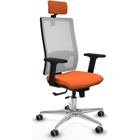Piqueras y Crespo Chaise Ergonomique Orange Bureau (1/3)