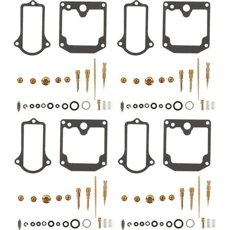 Kit of repair of carburetor of motorcycle, set of revision of reconstruction of carburetor for KZ650B Z650 KZ650C customized KZ650D SR KZ650 4 pieces (1/5)