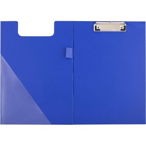 Portapapeles-Carpeta A5 Azul D.rect